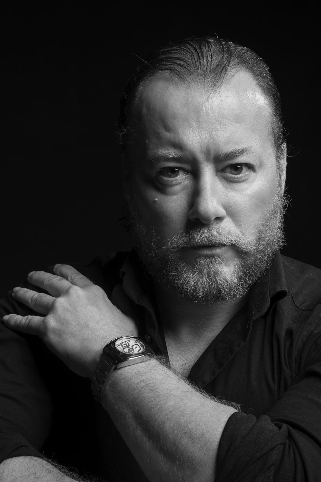 Ritratto fotografico di attori e attrici per casting realizzato in studio a Firenze
