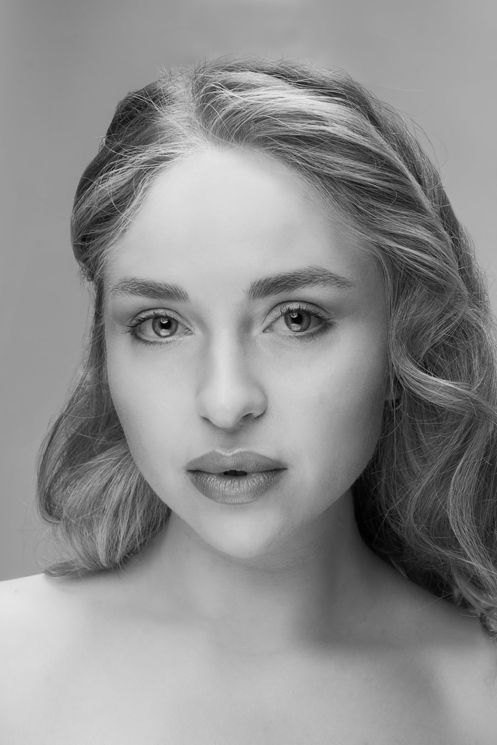 Ritratto headshot femminile per attrici modelle e portfolio professionale a Firenze